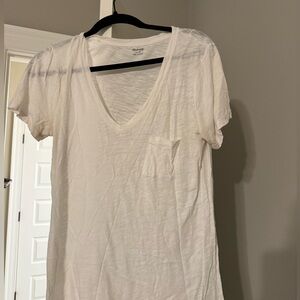 Madewell white shirt
